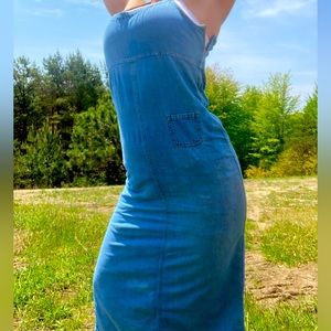 Vintage Jean dress sienna blues